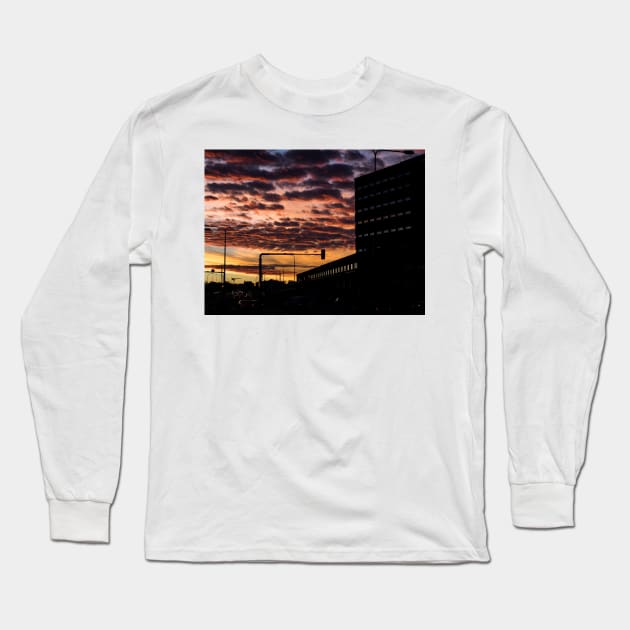 Evening in Helsinki Long Sleeve T-Shirt by ansaharju